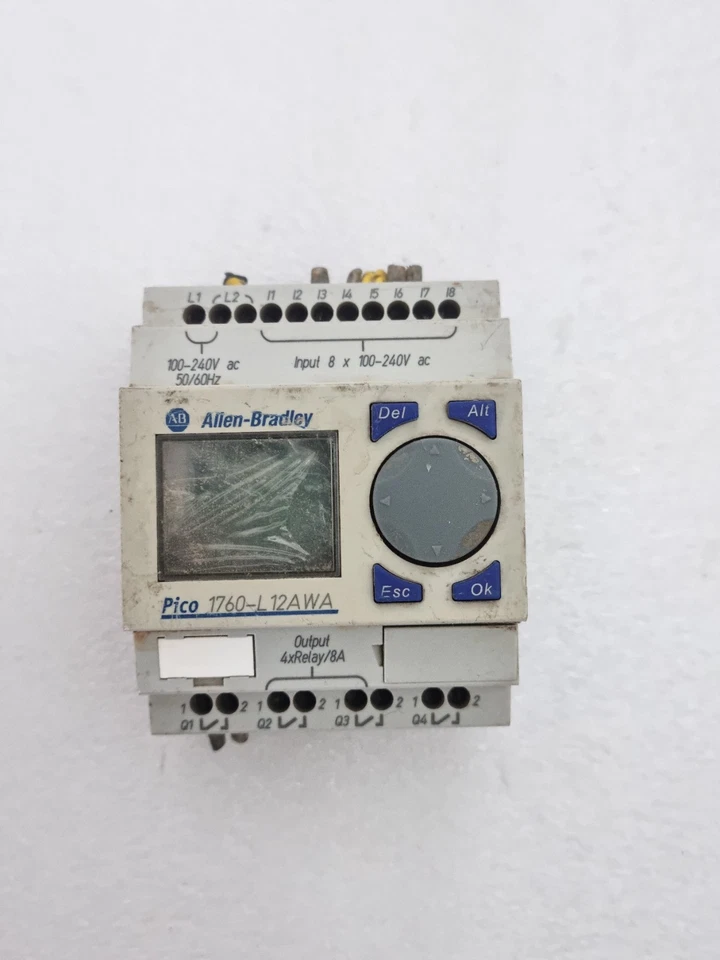 ALLEN BRADLEY 1760-L12AWA PICO CONTROLLER FOR PARTS (MADE IN GERMANY) 1760L12AWA